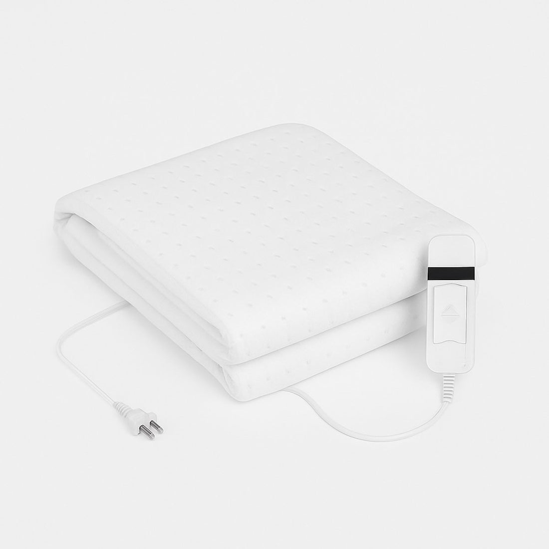 Xiaoda elektrische deken 1 persoons warmte onderdeken 3 standen 60Watt automatische uitschakeling overhittingsbescherming 150x80cm wit
