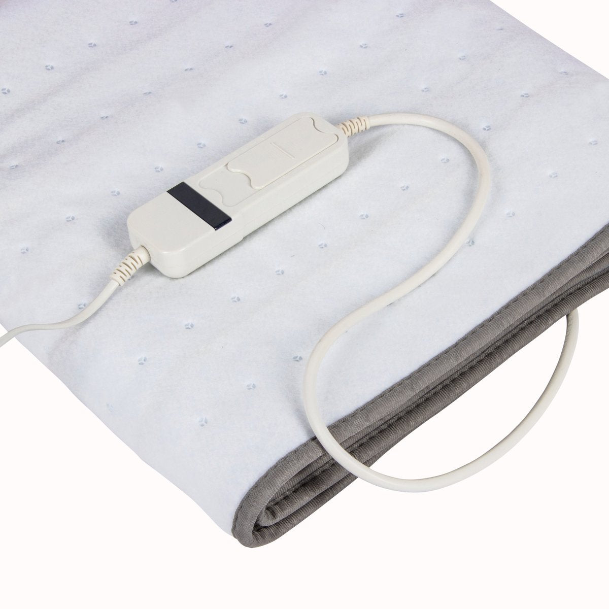 Xiaoda elektrische deken 1 persoons warmte onderdeken 3 standen 60Watt automatische uitschakeling overhittingsbescherming 150x80cm wit