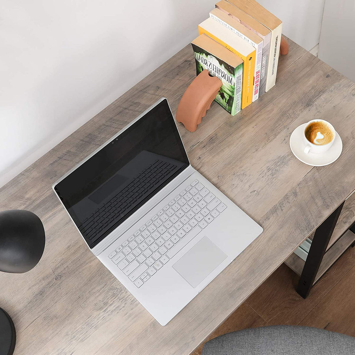 FurnStar hoekbureau - L bureau - 138x138x76cm - Grijs