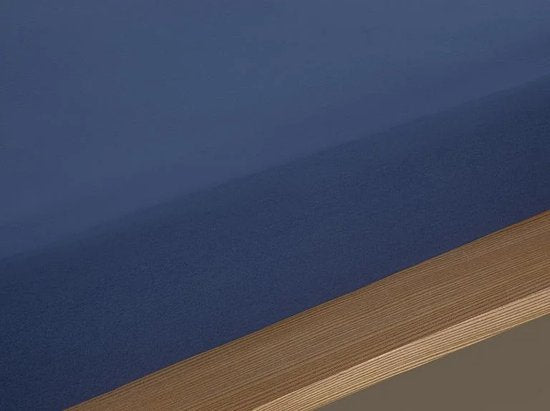 English Home hoeslaken - Tweepersoons - 100% Katoen - 160x200 cm - Donker Blauw
