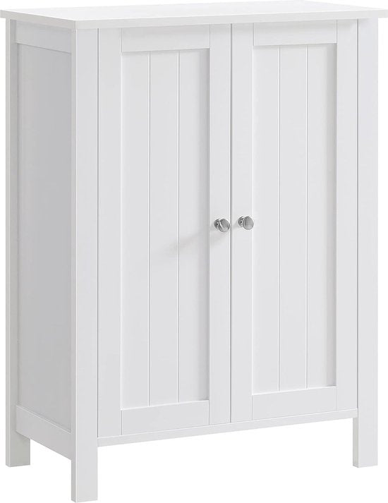 FurnStar badkamerkast - 2 planken - 60x30x80cm – Wit