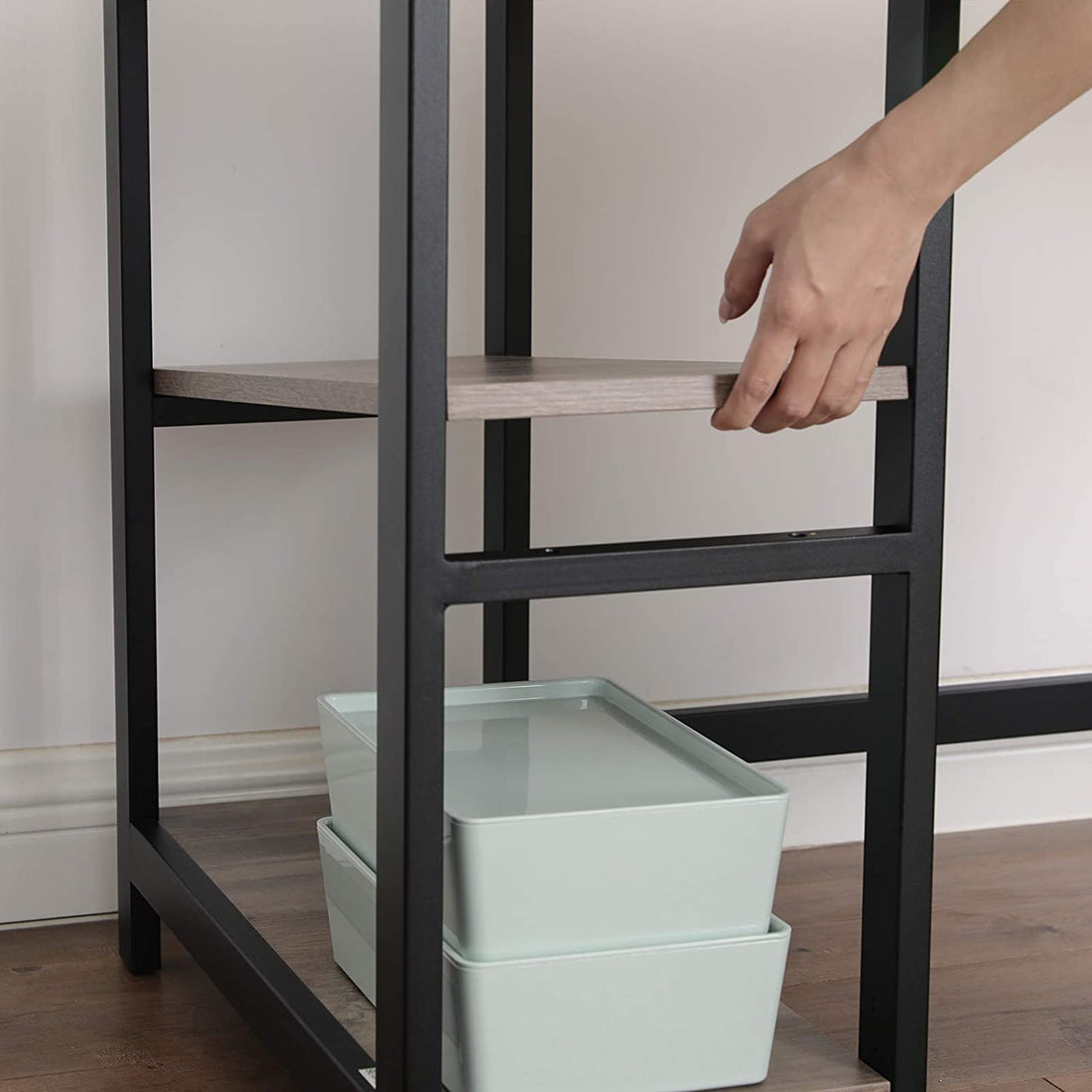 FurnStar hoekbureau - L bureau - 138x138x76cm - Grijs