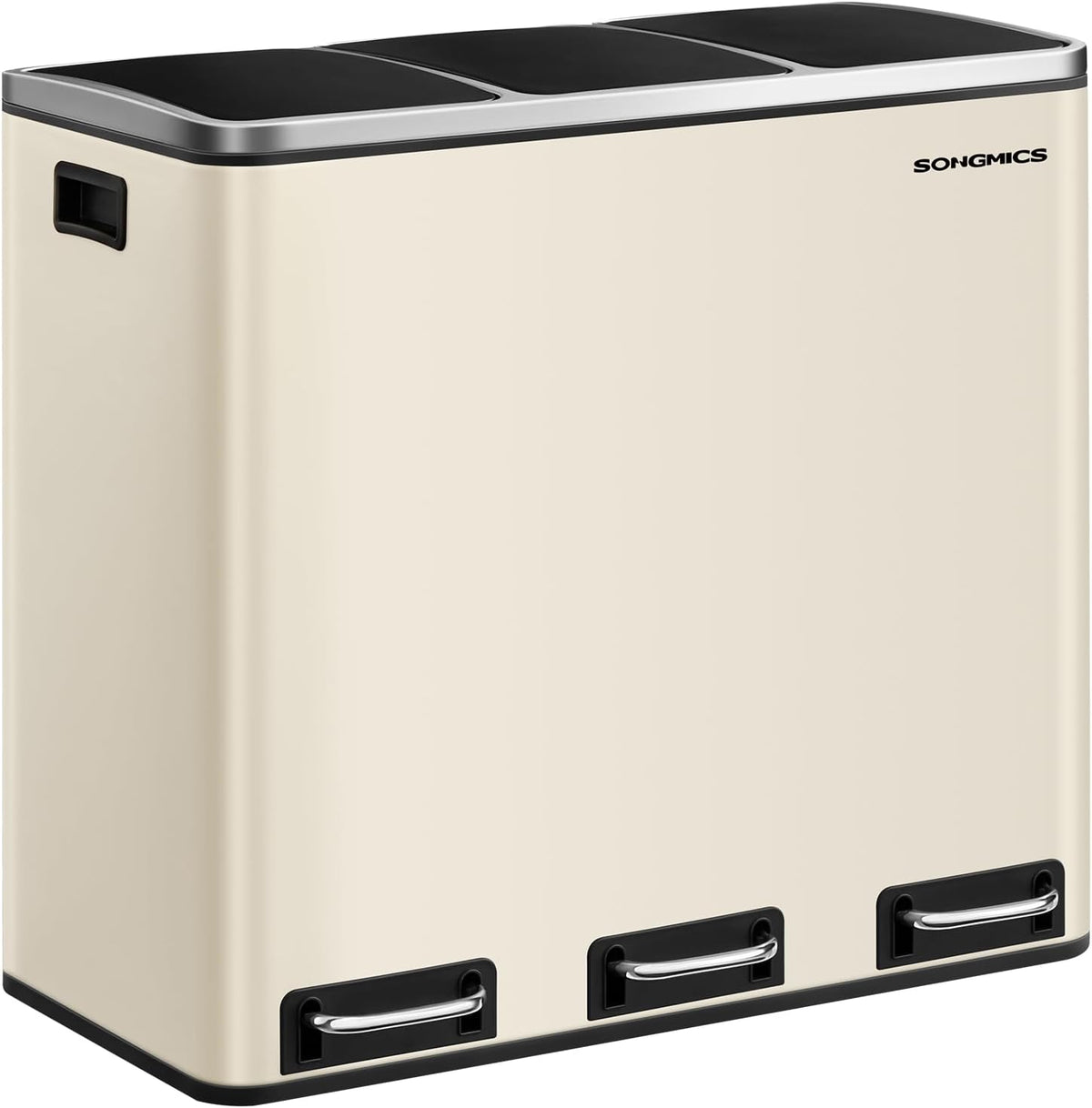 FurnStar prullenbak 3x18L - 54L - 3 Vakken - Afvalscheiding