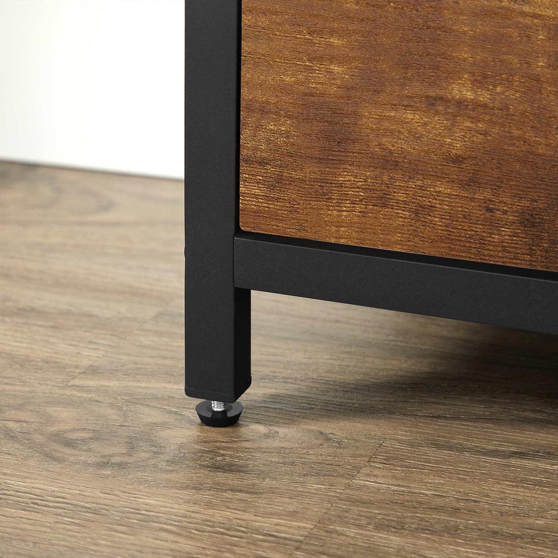 FurnStar schoenenkast - 3 klapdeuren - 60x30x130cm - Bruin