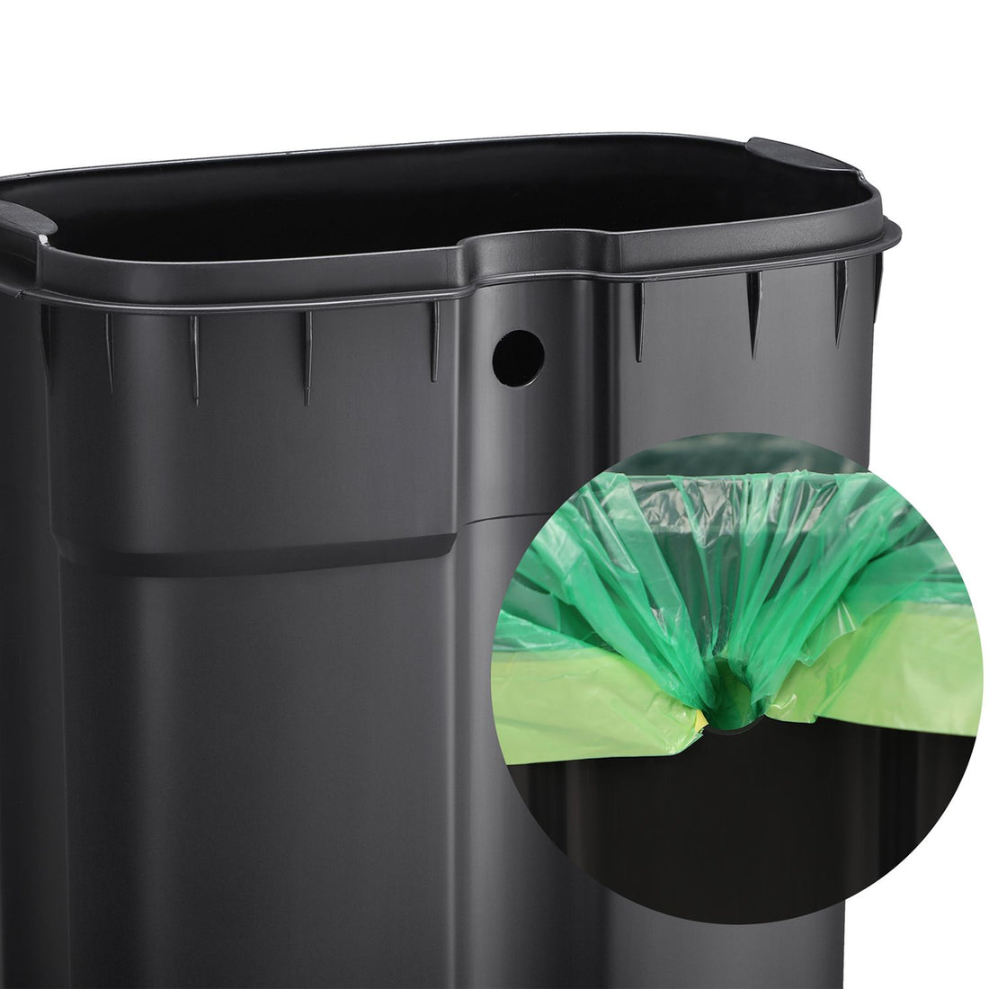 FurnStar - Pedaalemmer 30 Liter  – Soft Close – Kunststof Binnenemmer – Geurcontrole