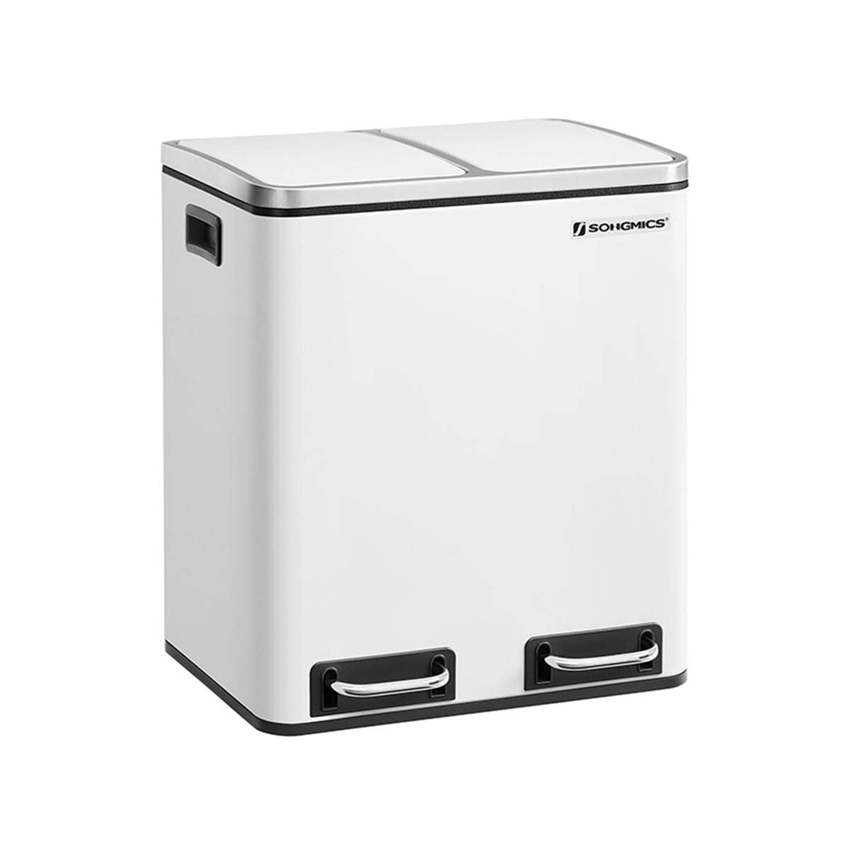 FurnStar Pedaalemmer 30L – Afvalscheidingssysteem – 2 x 15L – Softclose – Luchtdicht
