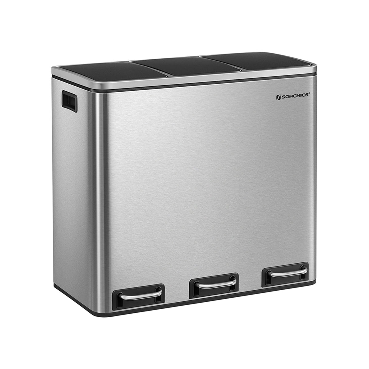 FurnStar prullenbak 3x18L - 54L - 3 Vakken - Afvalscheiding