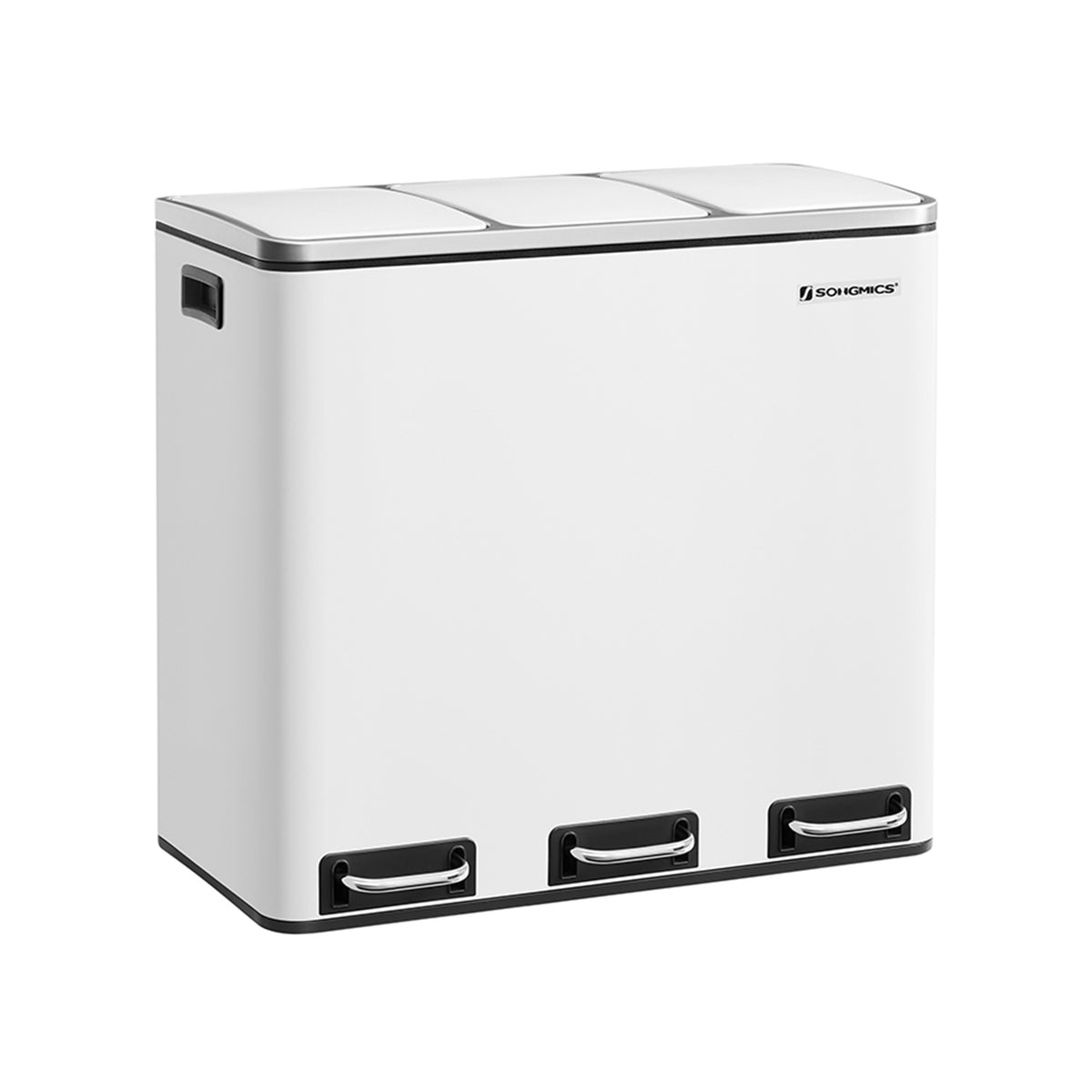 FurnStar prullenbak 3x18L - 54L - 3 Vakken - Afvalscheiding