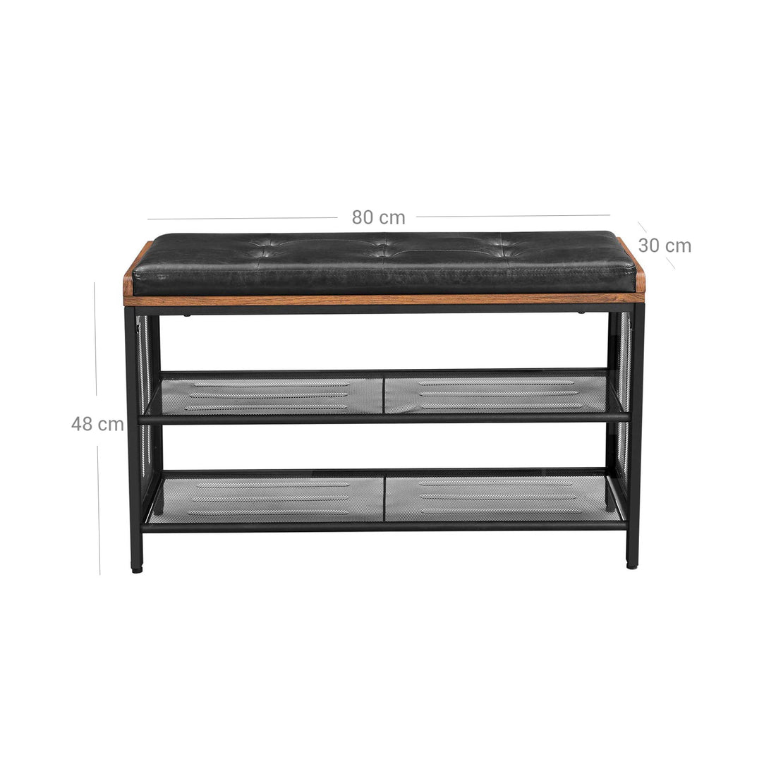 Furnstar schoenenrek - 80x30x48 cm