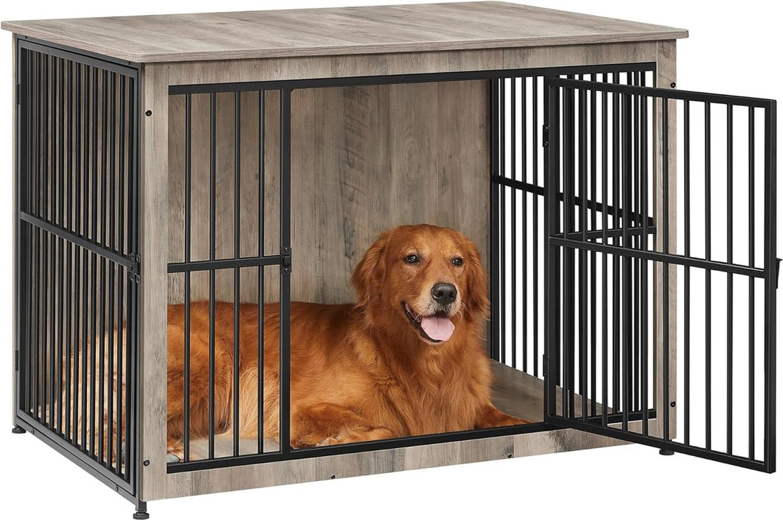 FurnStar - Hondenbench XL - Kooi - Binnen voor Honden tot 37 kg - 2 Deuren