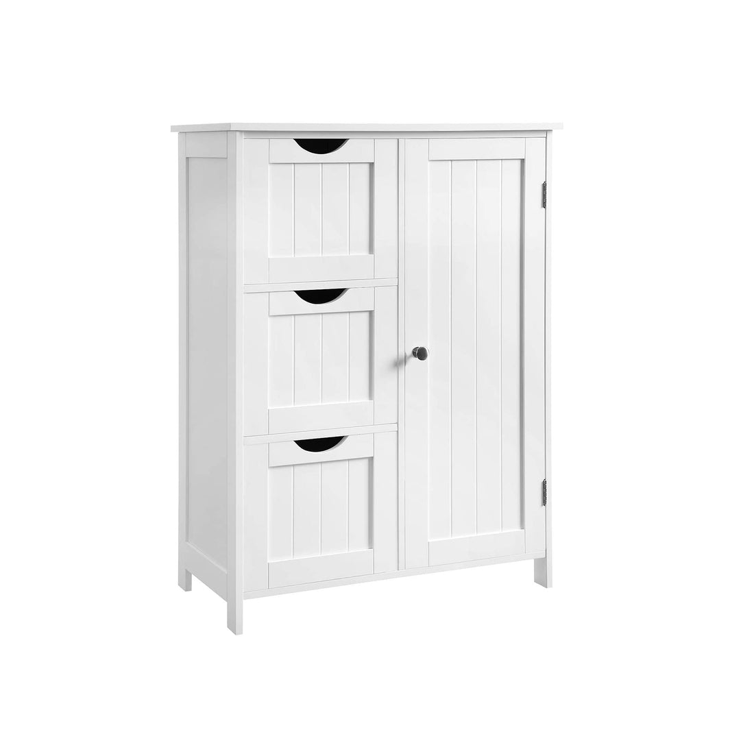 FurnStar badkamerkast - 3 laden - 60x30x81cm – Wit