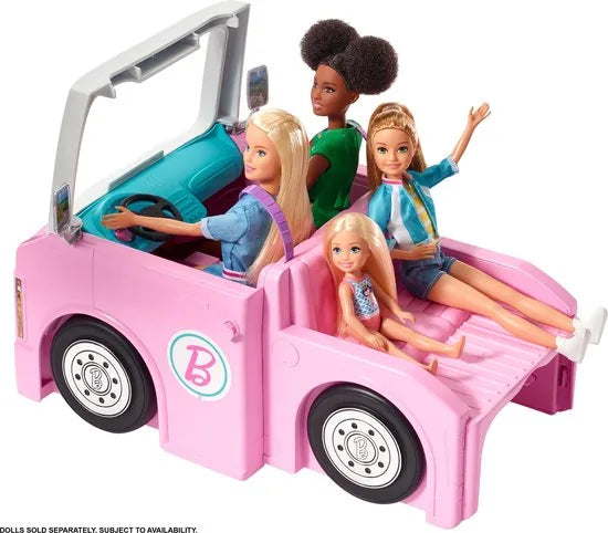 Barbie 3-in-1 DroomCamper & accessoires