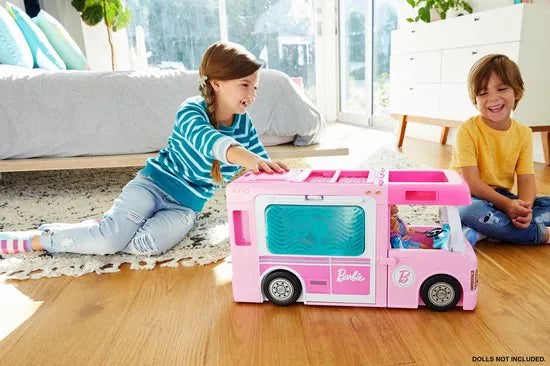 Barbie 3-in-1 DroomCamper & accessoires