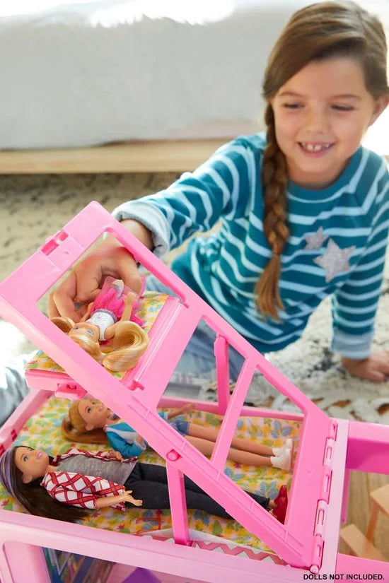 Barbie 3-in-1 DroomCamper & accessoires