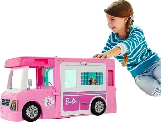 Barbie 3-in-1 DroomCamper & accessoires