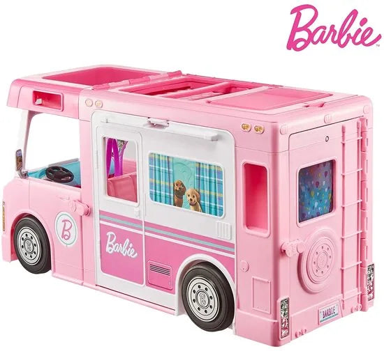 Barbie 3-in-1 DroomCamper & accessoires
