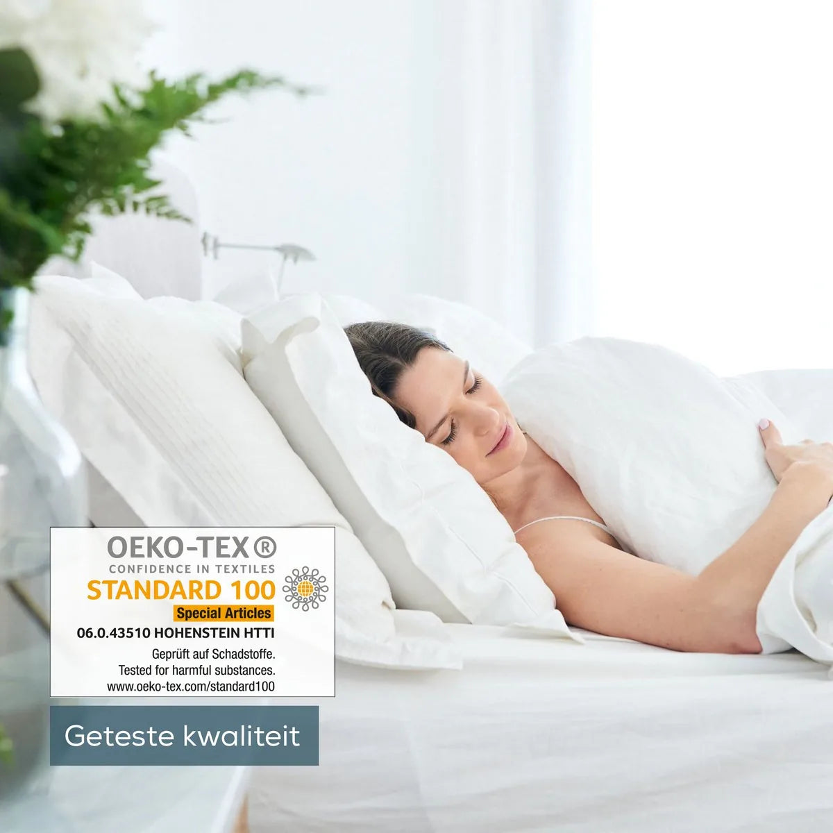 Beurer Elektrische onderdeken 1 persoons - Elektrische deken 150x80cm - 2 Warmtezones - BSS (Beurer Safety System) - ECO Control - Fleece/Katoen - Wit