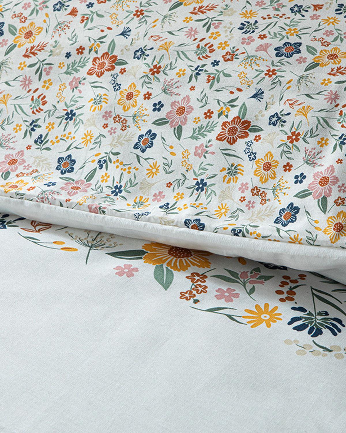English Home Dekbedovertrekset 200x220 cm – 2-persoons – Inclusief 2 Kussenslopen – Kreukherstellend