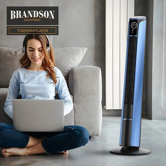 Brandson torenventilator met afstandsbediening 108 cm