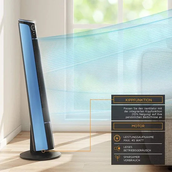 Brandson torenventilator met afstandsbediening 108 cm