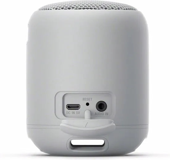 Compact Bluetooth speaker with strap
