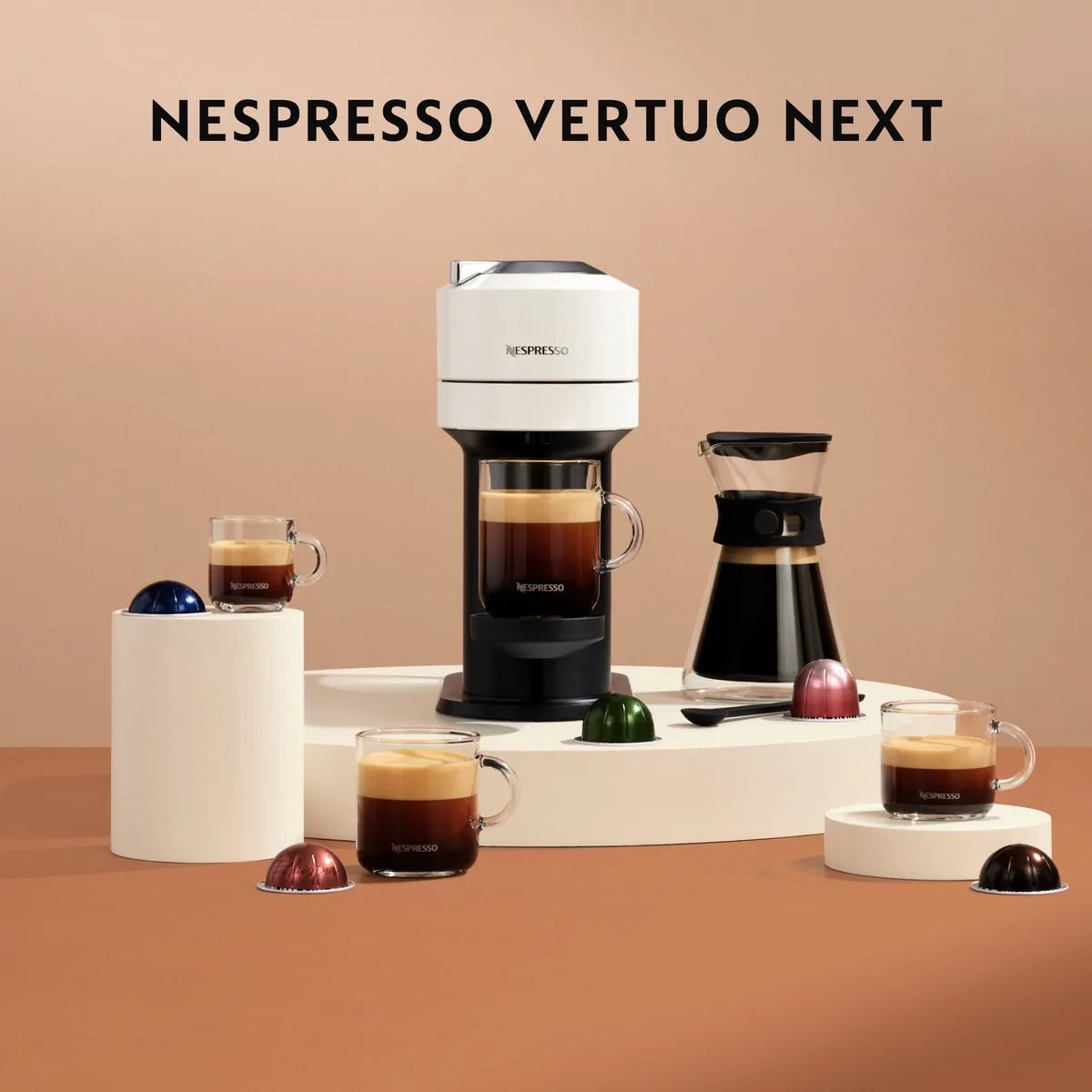 De'Longhi Nespresso Vertuo Next ENV120.GY - Koffiecupmachine - Grijs