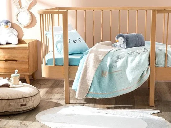 English Home baby deken - 100x120 cm - Mint