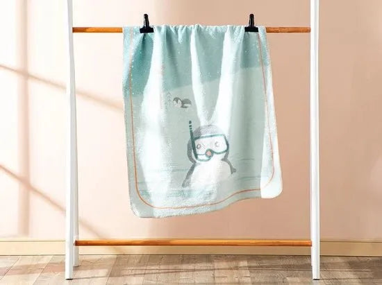 English Home baby deken - 100x120 cm - Mint