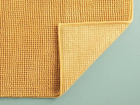 English Home badmat - 50x80 cm - Geel