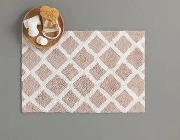 English Home badmat - 60x90 cm - Beige