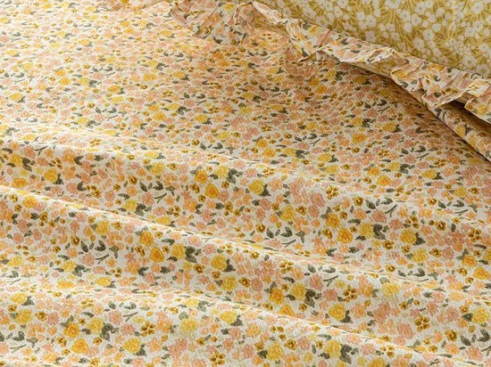 English Home bedsprei - 150x220 cm - Geel
