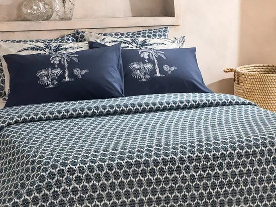 English Home bedsprei - 200x220 cm - Blauw
