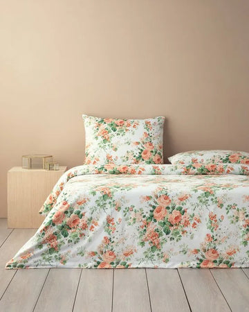 English Home - Dekbedovertrekset - 2 kussenslopen - 200 x 220 cm - Oranje