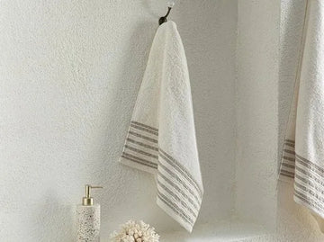 English Home handdoeken - 2 stuk - 50x70 cm - Beige