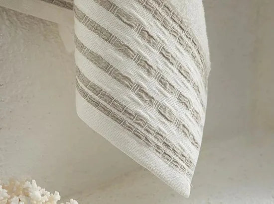English Home handdoeken - 2 stuk - 50x70 cm - Beige