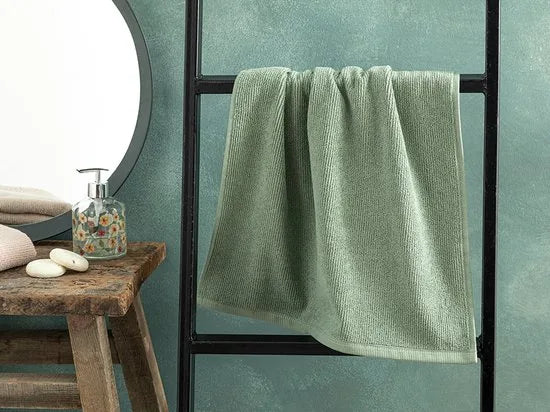 English Home handdoeken - 2 stuk - 50x70 cm - Groen