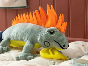 English Home - Kinder knuffel dier - Knuffel Kussen - Chameleon - 100 cm
