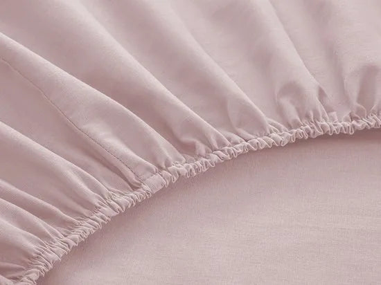 English Home lakens - eenpersoons - 100% Katoen - 140x200 cm - Licht roze