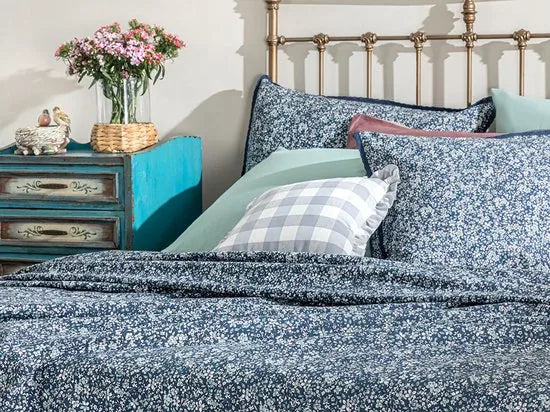 English Home Summer blanket - Bedsprei 150x220 cm - Blauw
