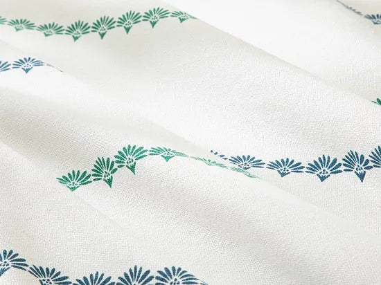 English Home Summer blanket - Bedsprei 150x220 cm - Blauw - Groen