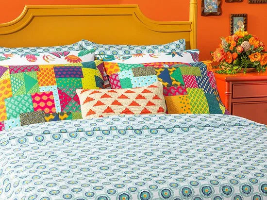 English Home Summer blanket - Bedsprei 200x220 cm - Groen