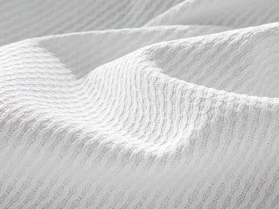 English Home Summer blanket - Bedsprei 150x220 cm - Oranje – Wit 200 x 230cm Bedsprei 200x230 cm Wit (0647)