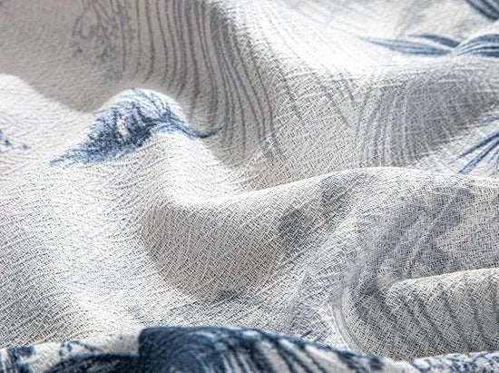 English Home Summer blanket - Bedsprei incl. 2 kussenslopen en onderlaken 200x220 cm - Blauw