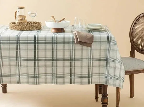 English Home tafelkleed - 140x200 cm - Beige