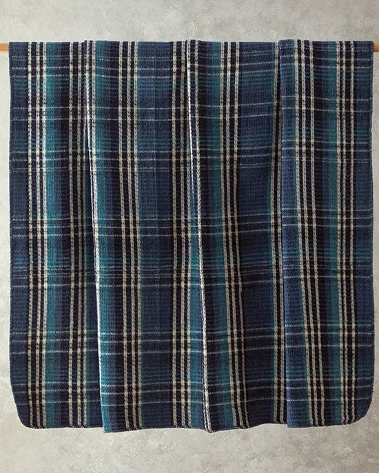 English Home Winterdeken - Warm - Plaid -Bedsprei - Battaniye -180/200x220 cm - Blauw