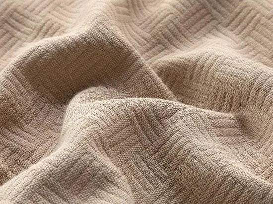 English Home zomerdeken - Bedsprei - Eenpersoons - 150x220 cm - Roze – Beige