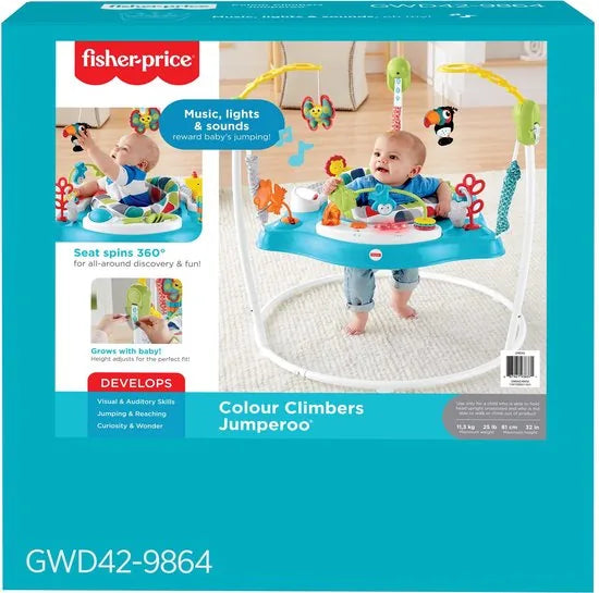 Fisher Price - Kleurenklimmer Jumperoo - Loopstoel