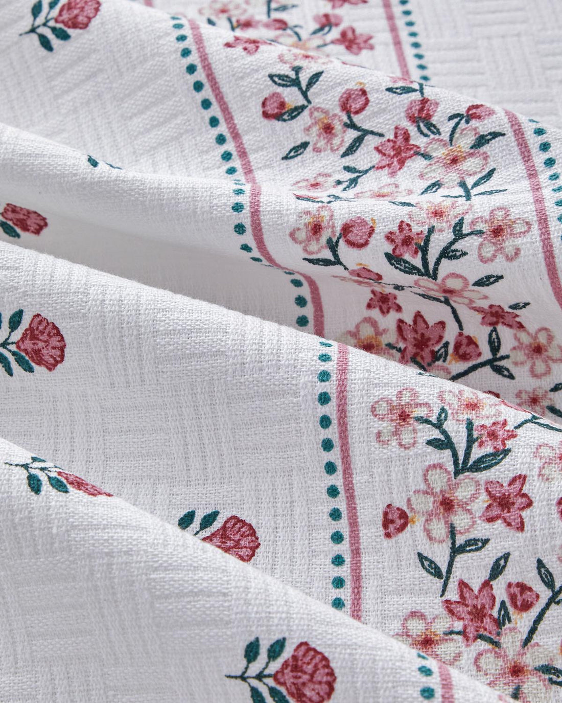 English Home - Floral Zomerdeken - Bedsprei - 100% Katoen