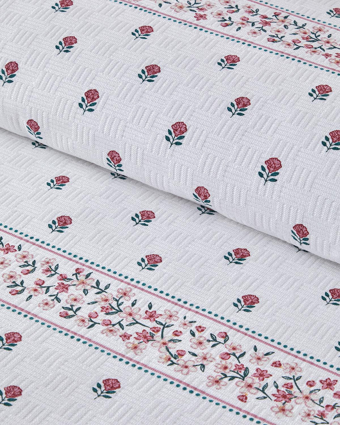 English Home - Floral Zomerdeken - Bedsprei - 100% Katoen