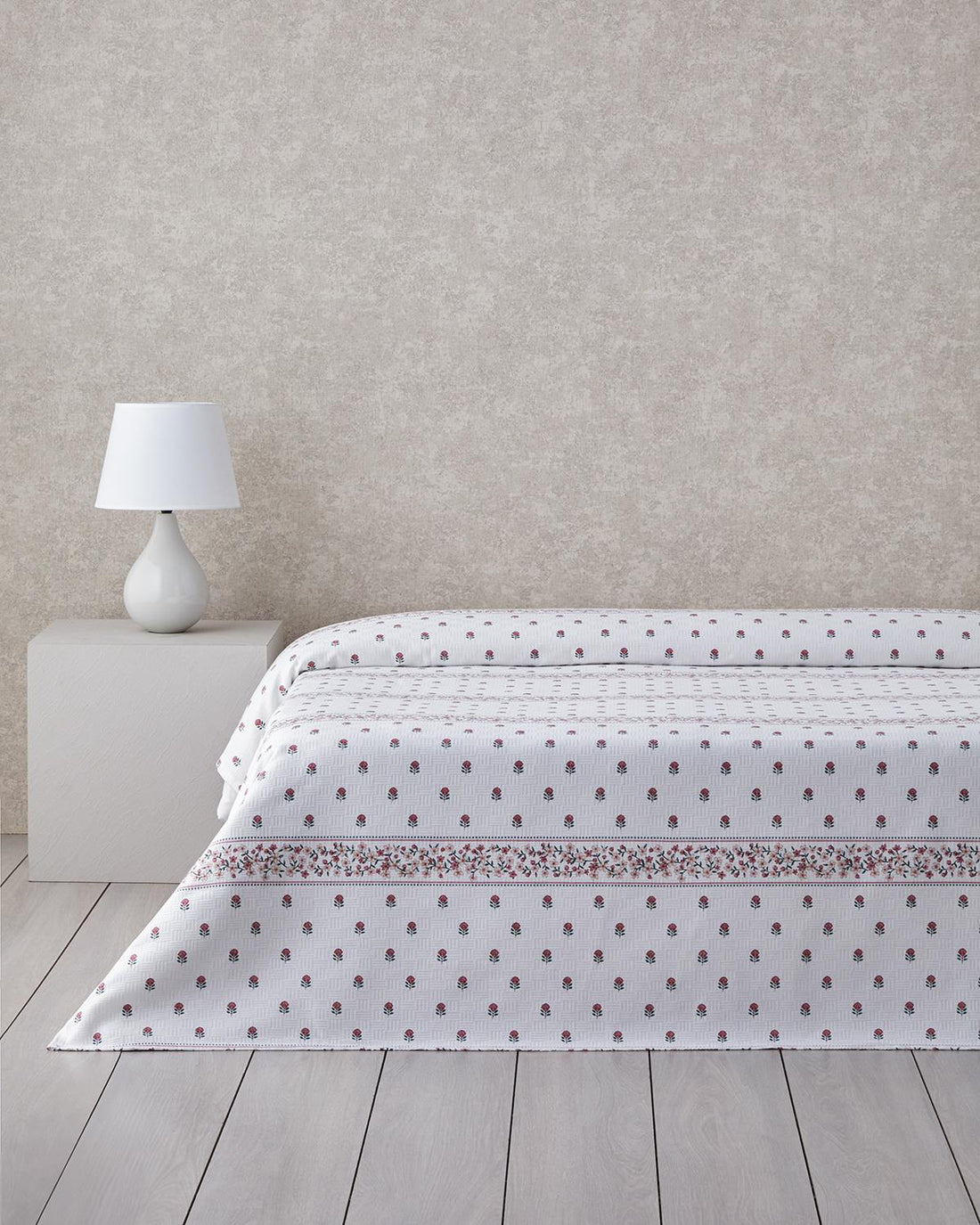 English Home - Floral Zomerdeken - Bedsprei - 100% Katoen
